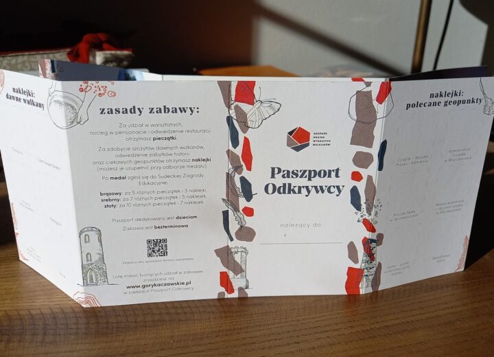 Paszport Odkrywcy Krainy Wygasłych Wulkanów